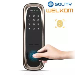 [무료설치] 그립온 무타공 지문인식도어락 블루투스(옵션) 0초즉시잠김 IoT