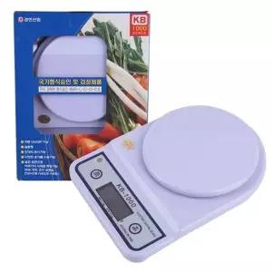 디지털 주부 저울 1kg