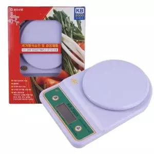 디지털 주부 저울 2kg