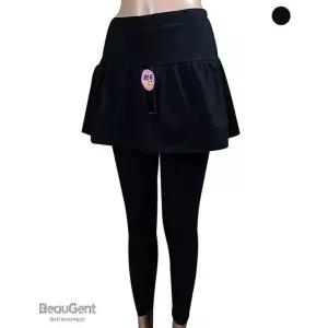 su(스킨센스) 면 후라이스 기모 후레아 치마레깅스 여자레깅스