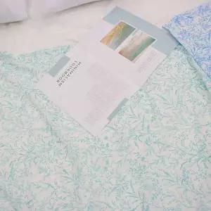 여름 차가운 홑이불 도비 리플 얇은 원단 담요이불 인견이불