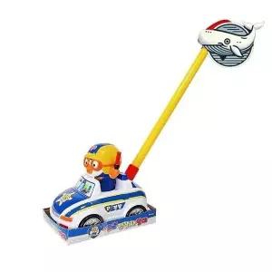 [하프클럽/브이와이]소는 경찰차 장난감  밀대 놀이 아기