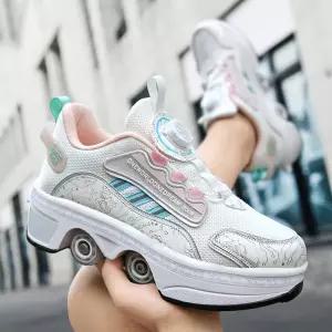 남아 인라인 스케이트 초경량 자전거 도로 롤러스케이트 휠리스 바퀴달린신발 롤러슈즈 허브