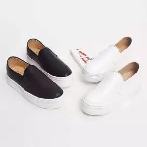 여성 슬립온 데일리 키높이 단화 캐주얼 패션 신발