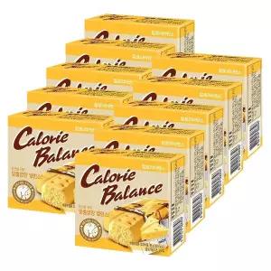 해태 칼로리바란스 치즈 76g x 10개입 (1BOX) / 간편 식사대용 칼로리바