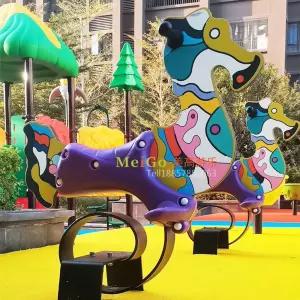 유치원 공원 흔들 시소 흔들말 키즈카페 어린이 목마