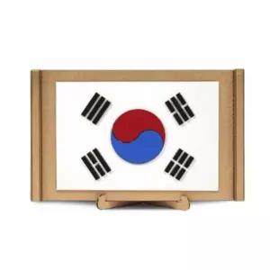 [하프클럽/브이와이]태극기만들기  종이 만들기 교구 뚝딱공작소 집