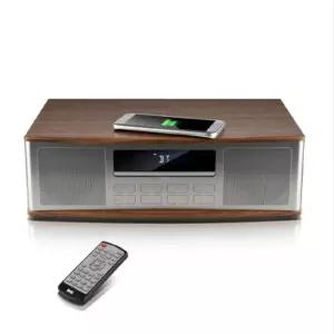 브리츠 레트로 블루투스 오디오 스피커 CD플레이어 라디오 스마트폰 휴대폰 무선충전 생일 선물