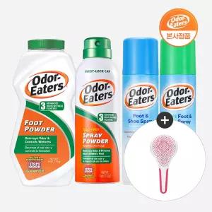 발냄새제거 4종세트(풋앤슈 스포츠+캐주얼+스프레이+파우더)(+미쉘메르시에