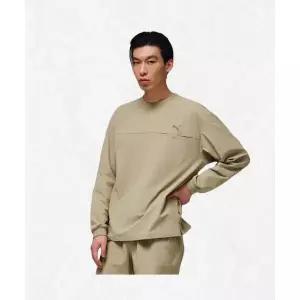 [푸마] PUMA 남성 프리미엄 베이직 우븐 크루 M Premium Basic Woven Crew (52975302) 52975302 25