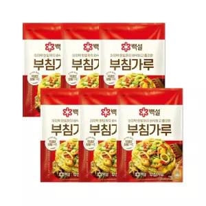 백설 부침가루 1kg x6개