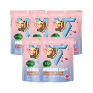 비비고 칩 x 세븐틴 버터오징어 40g x5개