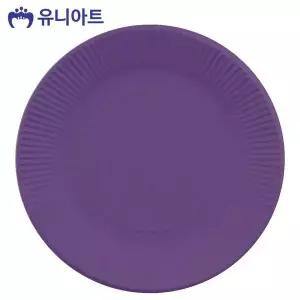 [하프클럽/브이와이]종이접시 칼라 미술놀이(보라)(10개입)