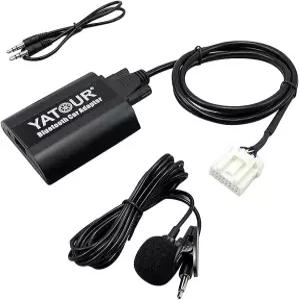 야투르 디지털 음악 CD 체인저 블루투스 기능 자동차 어댑터 핸드 프레스 콜 USB 충전 마쓰다 2 3 5 6 MX-5