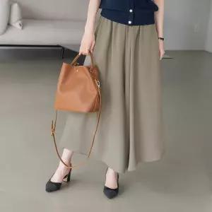 엄마옷  [모던베이직]편안한밴딩큐롯팬츠 여성 데일리 바지 -RPN2604054-