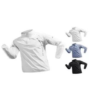 여름낚시복 트레이닝겸용 블랙 러닝 낚시 운동복