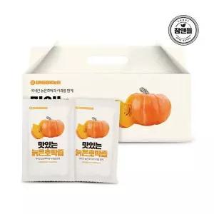 참앤들황토농원 맛있는 늙은호박즙 90ml 30포 1박스 없음 선물세트 모임 가족 추석 부모님 명절