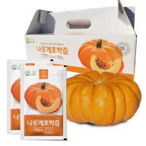 나애게 무안 늙은 호박즙 100ml 선물세트 추석 친정 한가위 설날 시댁