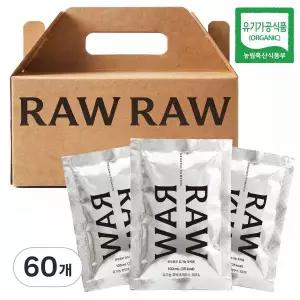 100 유기농 늙은 호박즙 로우로우 100ml 60개 선물세트 추석 한가위 설날 친정 모임