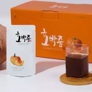 통째로 가득 담은 호박즙 80ml 당일배송 선물세트 명절 부모님 가족 시댁 모임