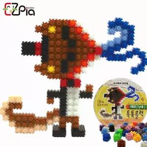 [하프클럽/브이와이]종이세상 툭툭블럭 아기돼지삼형제 태풍늑대