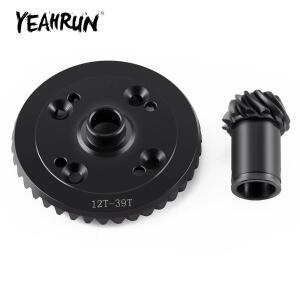 YEAHRUN 스틸 헬리컬 베벨 39T + 12T ARRMA KRATON 8S 1 5 RC 자동차 몬스터 트럭 업그레이드 부품 용 전면