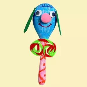 [하프클럽/브이와이]마라카스동물 악기만들기 만들기강아지