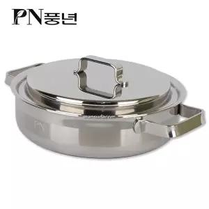 풍년IH 통3중스텐냄비 라메르-24전골 인덕션냄비 웍 찌개냄비 스테인레스냄비