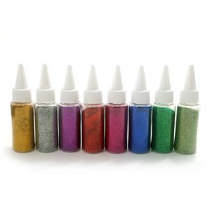 [열린화방]한국모루 반짝이 가루 8색 세트 (65ml/100ml)/만들기/꾸미기/미술재료/네일아트/POP/팝아트