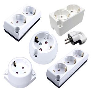 위너스 노출콘센트 1구 2구 3구 ㄱ형플러그 전기 국산