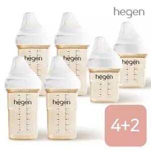 헤겐 혼합 수유 패키지2 (젖병 240ml 4P+150ml 2P)