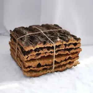 달리베리 굴피나무 정사각 껍질묶음 (소6장) 난부작 조경 나무껍데기 나무 인테리어 소품