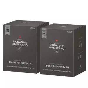 할리스 시그니처 아메리카노 다크 미니 130개입, 2개