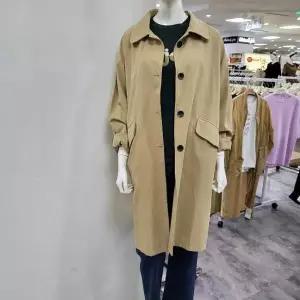 [오버톤] DP01 루즈핏 싱글 롱 코트  OCFE101 (S8963415)