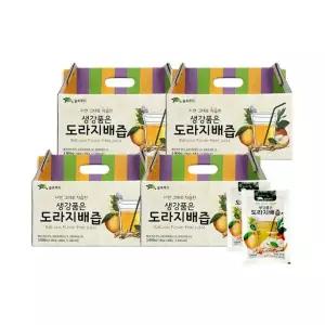 [100％착즙!] 생강품은 도라지배즙 100ml  * 120포