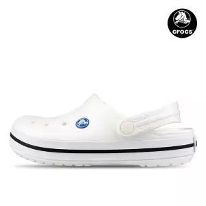 크록스 크록밴드 클로그 샌들 화이트 11016-100