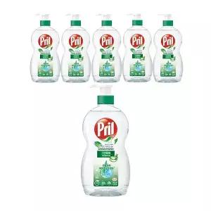 프릴 주방세제 그린파워 알로에베라향, 700ml, 6개