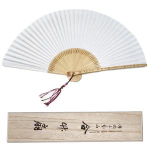 부채-전주합죽선(合竹扇) (11~12절) + 나무케이스 최상품 전주특산품 서예용품/서예재료