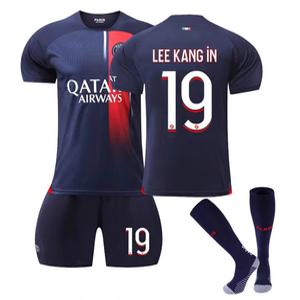 이강인 유니폼 축구 PSG 파리지엥 유니폼 키즈 축구 주니어 아동용 유소년 키즈 손흥민 양말포함