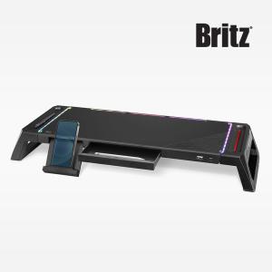 브리츠 BA-AMK10 모니터 노트북 받침대 스탠드 거치대 RGB