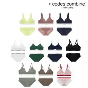 [코데즈컴바인이너웨어](강남점)노와이어/브라렛 여성세트 12종택1(CFWBR162+552)