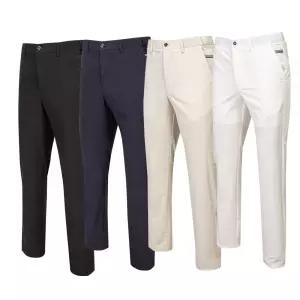 일자 스판 여름 남자 캐주얼 골프 바지 남성 골프복 연습복 흰색 블랙