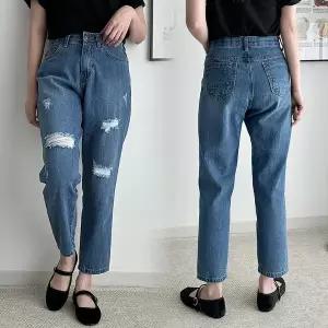 [하프클럽/]위쉬몰 LO 오픈구제청배기팬츠115(S038H405) 빅사이즈