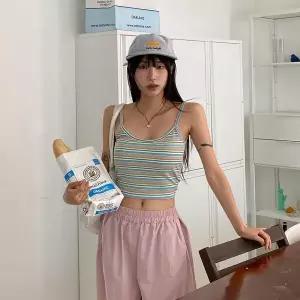 [하프클럽/]여자 여름 썸머 크롭 끈나시_WT31606