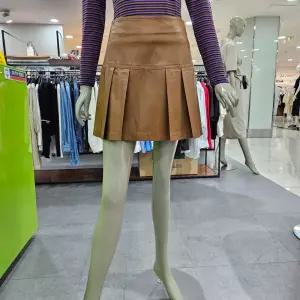 시슬리/애플아울렛/직수입 페이크 플리츠 미니 스커트 3F-48WPL000X