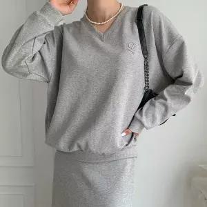 [하프클럽/]여자 가을 빅사이즈 맨투맨_WT31681