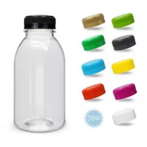 플라스틱 주스병 음료수병 더치병 공병 음료용기 페트병 신형 우유병 300ml 48개