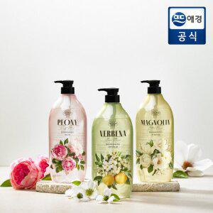 [샤워메이트] 플라워 부케 생화향기 바디워시 900ml x 3개