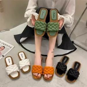 [오노마] ONM 젤리꼬임슬리퍼 발편한슬리퍼 푹신한 회사슬리퍼