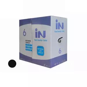 CAT.6 UTP 기가비트 랜선 박스 블랙 300m IN-6UTP300MBK [H@lu]